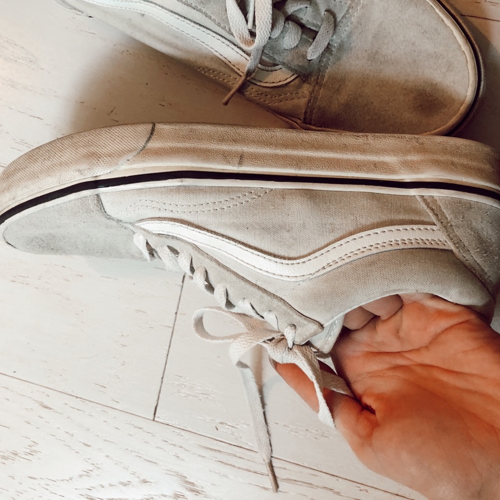 Light Grey Old Skool Vans